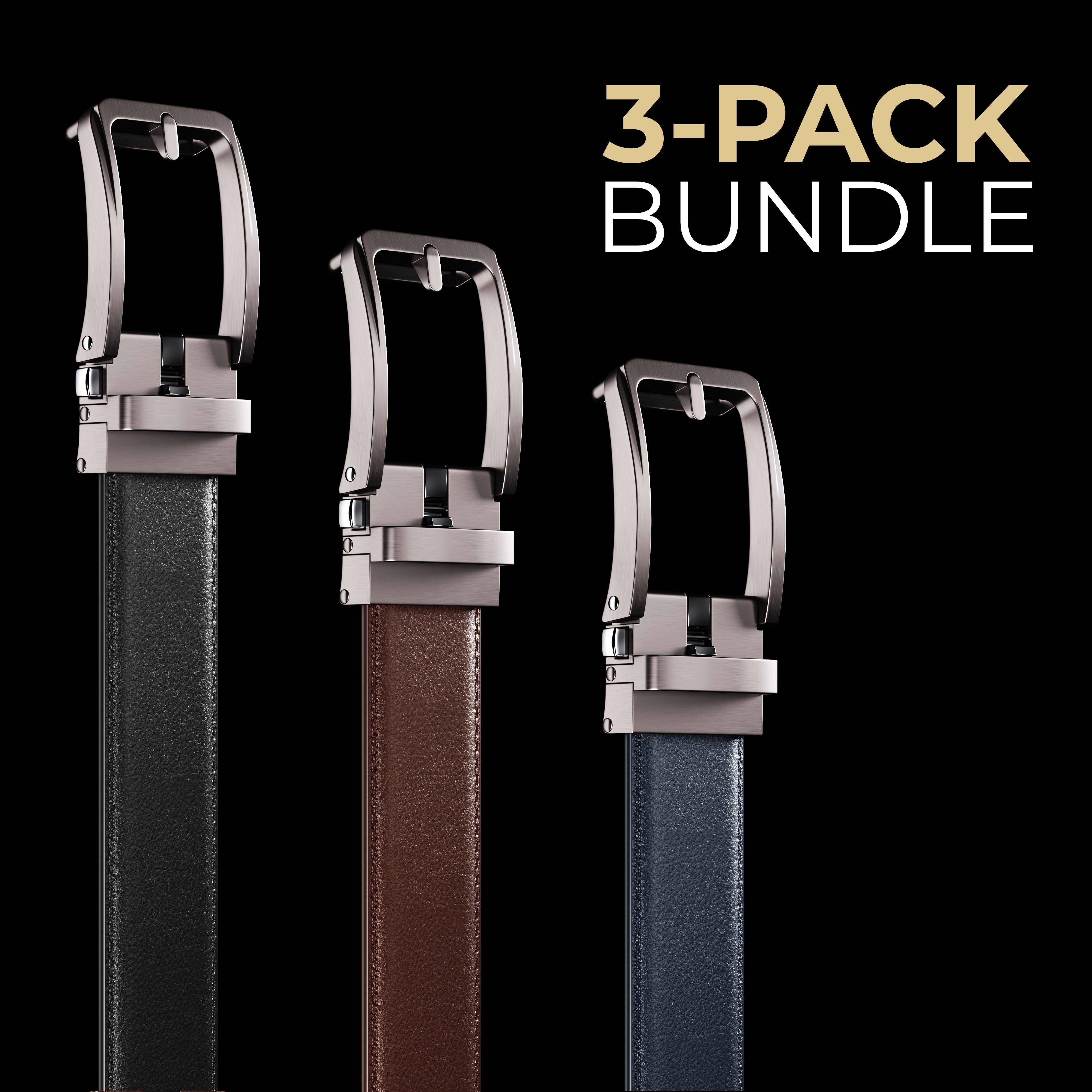 Buckley Belt | 3-PACK